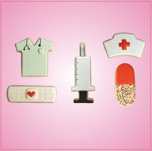 Nurse Cookie Cutter Set