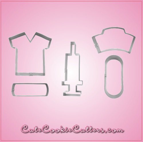 Nurse Cookie Cutter Set