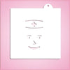 Nurse Face Cookie Cutter With Stencil