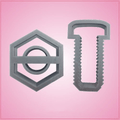 Nut and Bolt Cookie Cutter Set