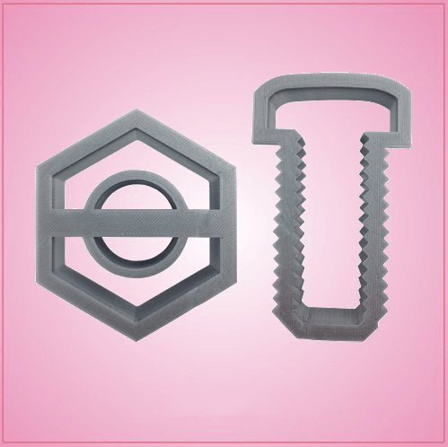 Nut and Bolt Cookie Cutter Set