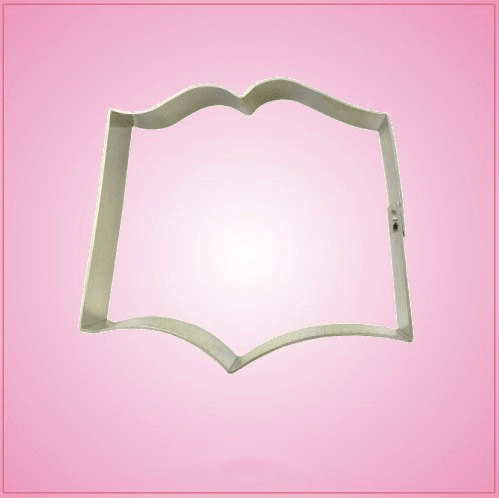 Open Book Cookie Cutter