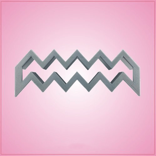 Open Ended Chevron Cookie Cutter