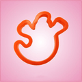 Orange Ghost Cookie Cutter - Cheap Cookie Cutters