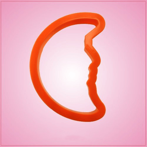 Orange Man in the Moon Cookie Cutter