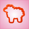 Orange Sheep Cookie Cutter