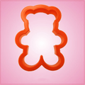 Orange Teddy Bear Cookie Cutter