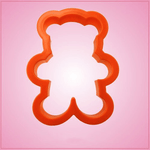 Orange Teddy Bear Cookie Cutter