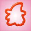 Orange Witch Head Durable Plastic Cookie Cutter