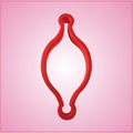 Ornament Santa Cookie Cutter