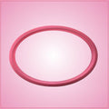 Oval Cannoli Cookie Cutter