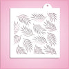 Palm Leaves Pattern Stencil