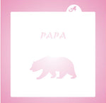 Papa Bear Stencil