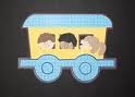 Passenger Car Cookie Cutter