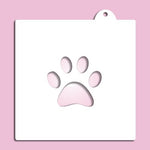 Paw Print Stencil