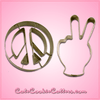Peace Symbol Cookie Cutter