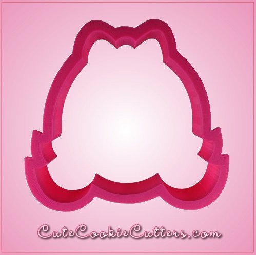 Pink Abigail Big Girl Cookie Cutter