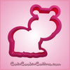 Pink Aidan Ant Cookie Cutter