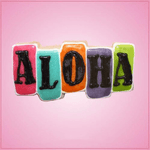 Pink Aloha Sign Cookie Cutter