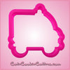 Pink Ambulance Cookie Cutter