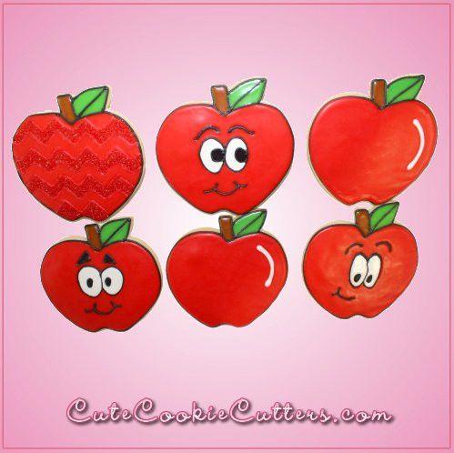 Pink Apple Cookie Cutter