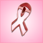 Pink Awareness Ribbon Cookie Cutter