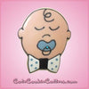 Pink Baby Boy Cookie Cutter