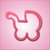 Pink Baby Carriage Cookie Cutter