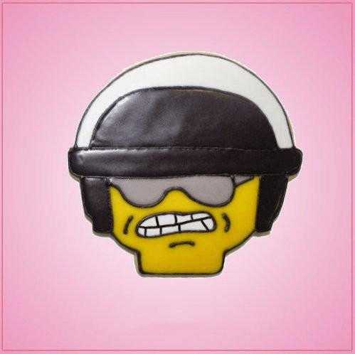 Pink Bad Cop Cookie Cutter