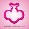 Pink Bailey Bee Cookie Cutter