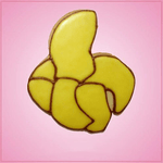 Pink Banana Peeled Cookie Cutter