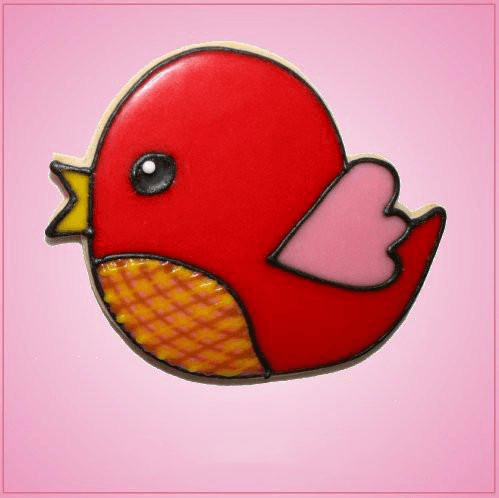 Pink Barbara Bird Cookie Cutter