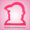 Pink Baseball Boy Lil Red Cookie Cutter