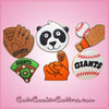 Pink Baseball Jersey Cookie Cutter