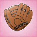 Pink Baseball Mitt Cookie Cutter