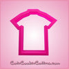 Pink Baseball Jersey Cookie Cutter