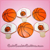 Pink Basketball Hoop Cookie Cutter