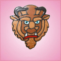 Pink Beast Cookie Cutter