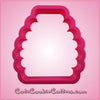 Pink Bee Hive 2 Cookie Cutter