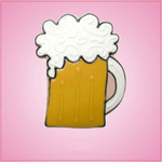 Pink Beer Mug Cookie Cutter