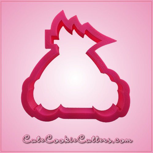 Pink Beetle Car With Tree Cookie Cutter