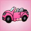 Pink Beetle Convertible Cookie Cutter