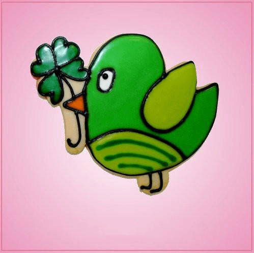 Pink Bella Birdie With Clover Cookie Cutter - Cheap Cookie Cutters
