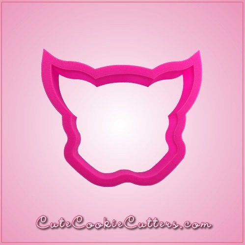 Pink Boston Terrier Cookie Cutter