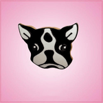 Pink Boston Terrier Cookie Cutter