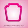 Pink Bowling Bag Cookie Cutter