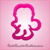 Pink Betsy The Bowling Girl Cookie Cutter