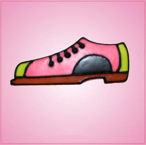 Pink Bowling Shoe Cookie Cutter