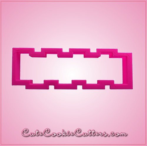 Pink Bowling Sign Cookie Cutter