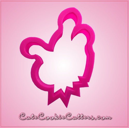 Pink Bowling Strike Cookie Cutter